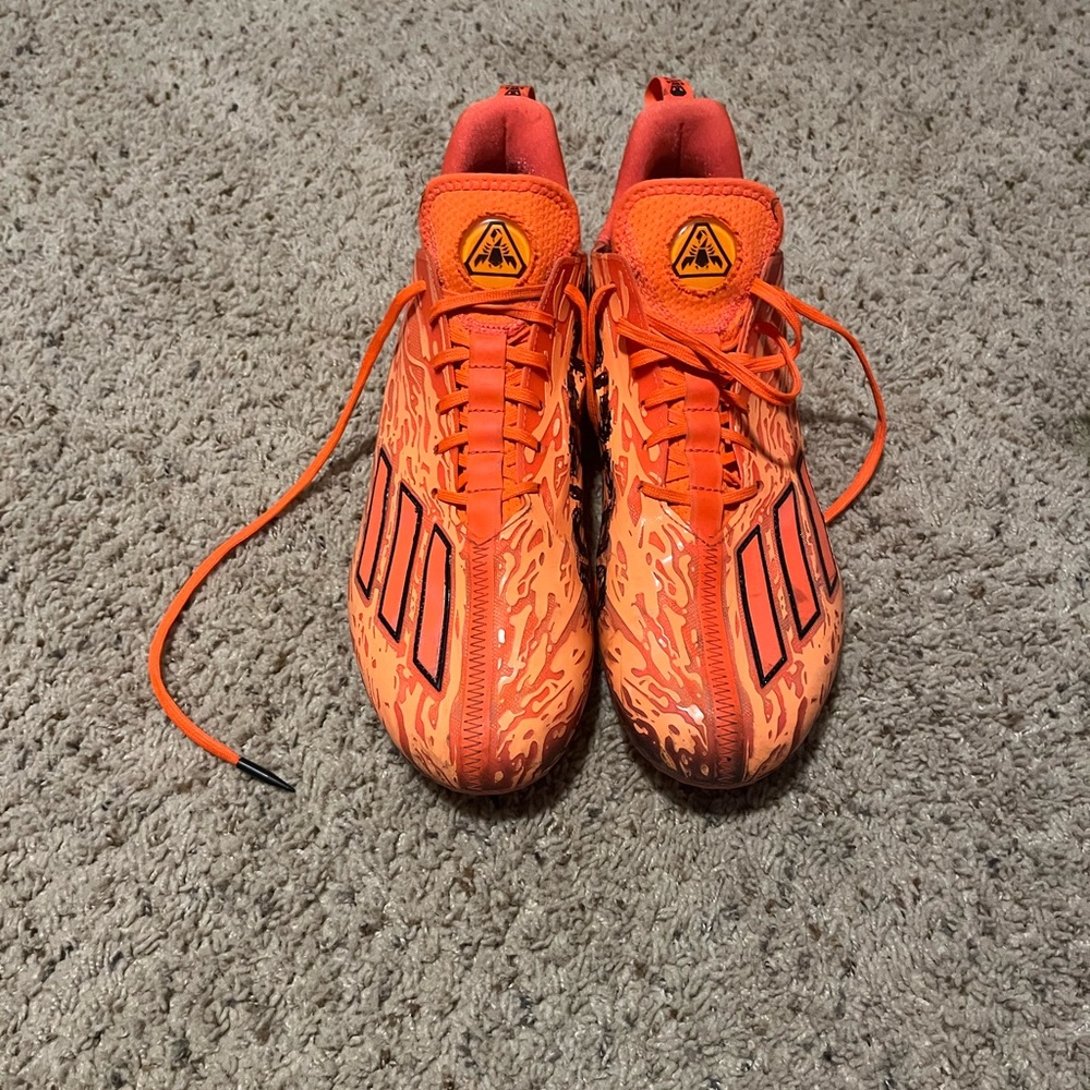 Adidas Orange Athletic Shoes